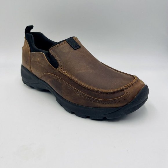 Lands End Mens Leather Moc All Weather 